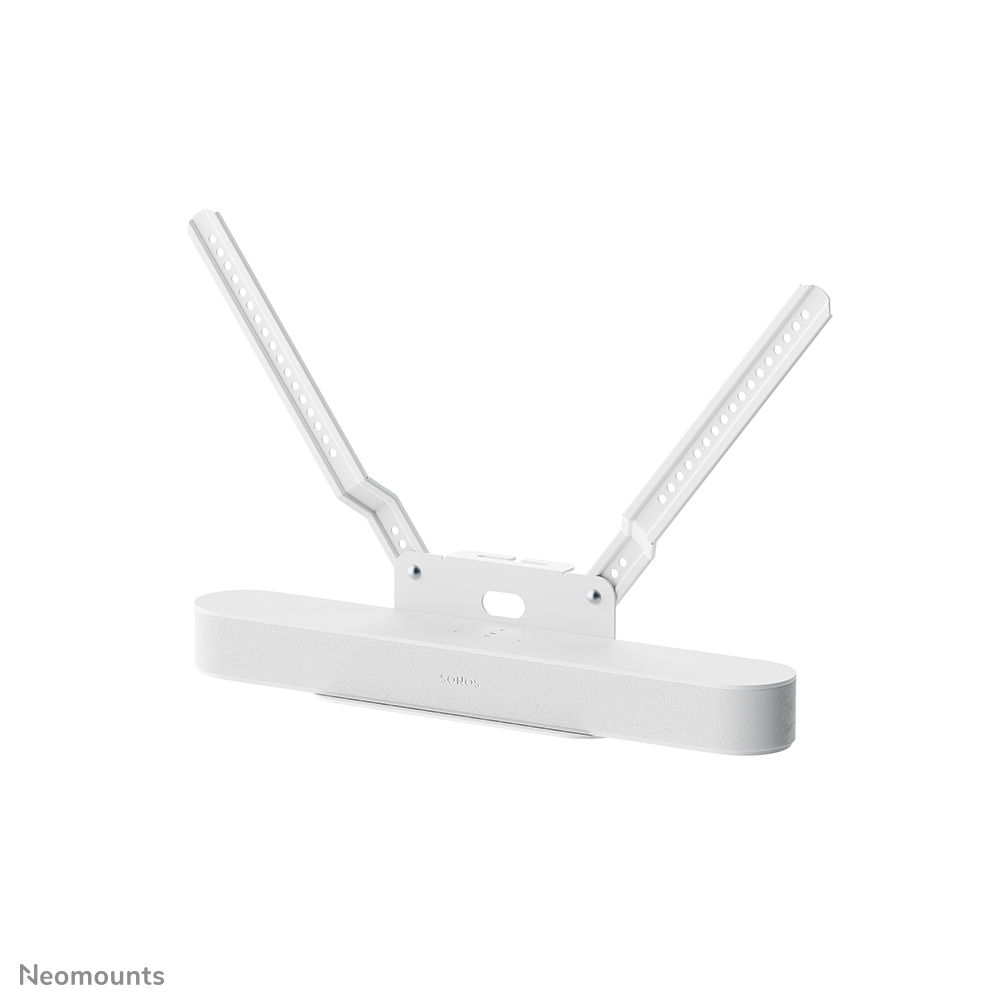 Neomounts AV35-726WH1 TV-beugel voor Sonos Beam - eenvoudige installatie - wit